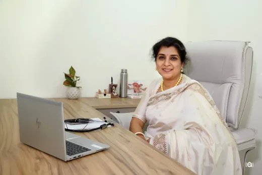 Consultation room at Aansh Hospital & IVF Center